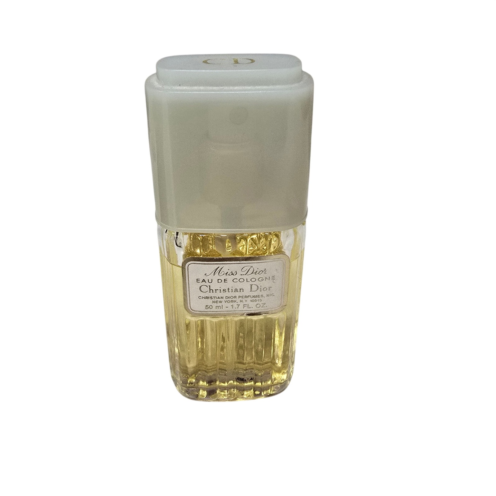 Vtg Miss Dior Eau De Cologne Christian Dior 17 Oz 50ml Splash Bottle Rare
